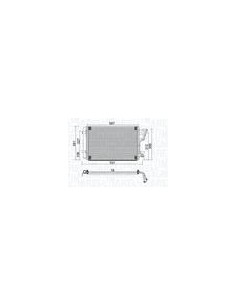 CONDENSATORE HYUNDAI I30 (GD) 1.4