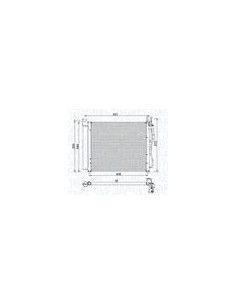 CONDENSATORE KIA PICANTO 1.0