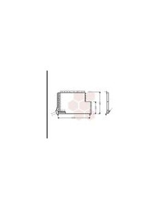 CONDENSATORE VOLVO S60-S80