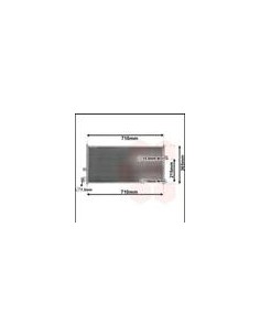 CONDENSATORE NISSAN -VW-