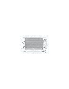 CONDENSATORE VOLVO C30-S40-V50