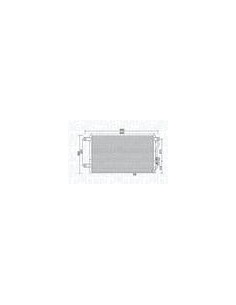 CONDENSATORE MITSUBISHIPAJERO-L200