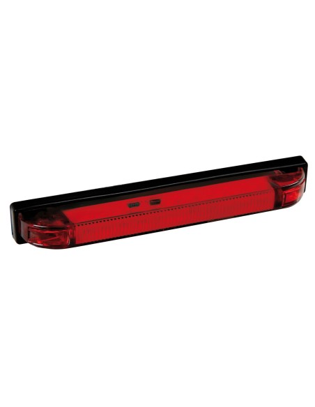 LUCE INGOMBRO PR6 12LED 24V ROSSA 98456 LAMPA