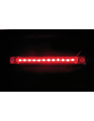 LUCE INGOMBRO PR6 12LED 24V ROSSA 98456 LAMPA