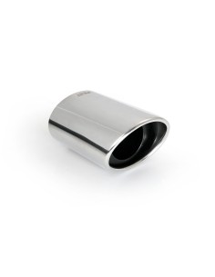 CODINO TERMINALE MARMITTA PILOT 2 TS-17L ACCIAIO INOX DIAM.43-58MM 60027 LAMPA