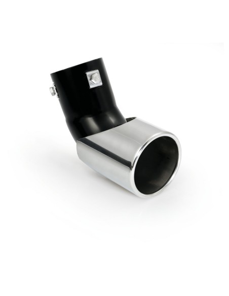 CODINO TERMINALE MARMITTA TS-61 ACCIAIO INOX REGOLABILE DIAM.37-49MM 60045 LAMPA