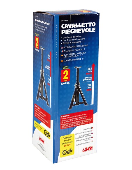 TREPPIEDI PIEGABILE 20 Q.LI 71514 LAMPA