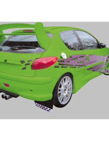 COPPIA PARASPRUZZI RALLY NERO 12991 LAMPA
