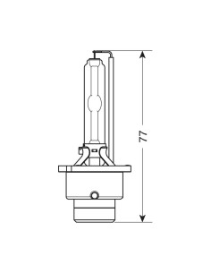 LAMPADINA XENON D2S SCATOLA 58321 LAMPA 2