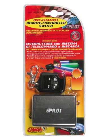Interruttore con telecomando 12V
