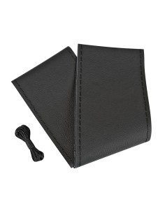 COPRIVOLANTE PELLE NERO 37-39CM 33011 LAMPA