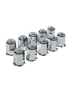 SET 10 PZ.COPRIBULLONI 32MM IN ABS 98048 LAMPA