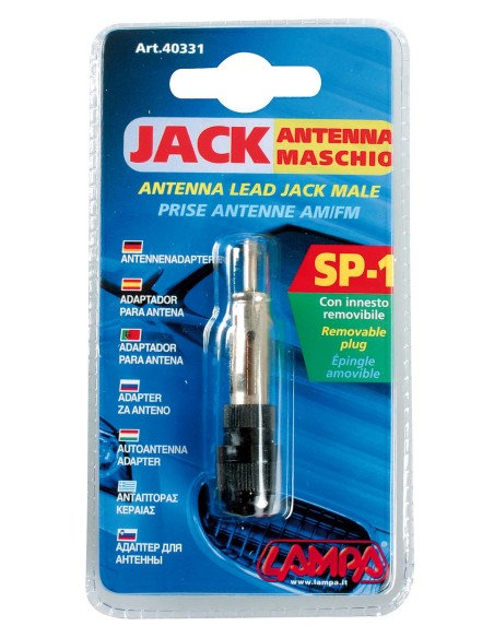 Spinotto DIN maschio per cavo antenna