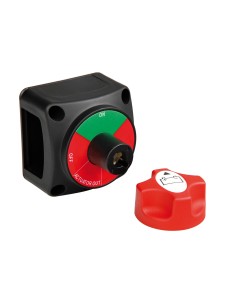 INTERRUTTORE STACCA-BATTERIA A 3 POSIZIONI 39032 LAMPA 2