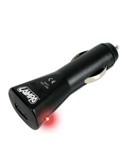 SPINOTTO 12/24V CON 1 USCITA USB 5V 39041 LAMPA