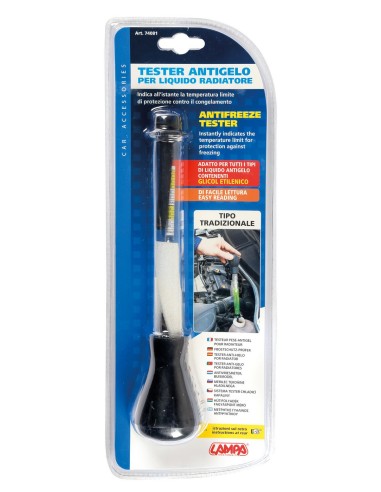 TESTER ANTIGELO IN VETRO 74081 LAMPA