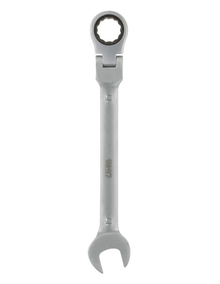 Chiave combinata con cricchetto snodato - 17 mm