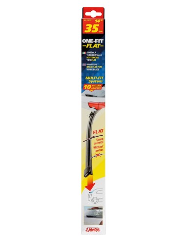 SPAZZOLA TERGI POST.ONE-FIT- FLAT MULTI-FIT 35