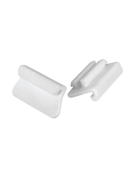 Set 20 clips centrali - Bianco
