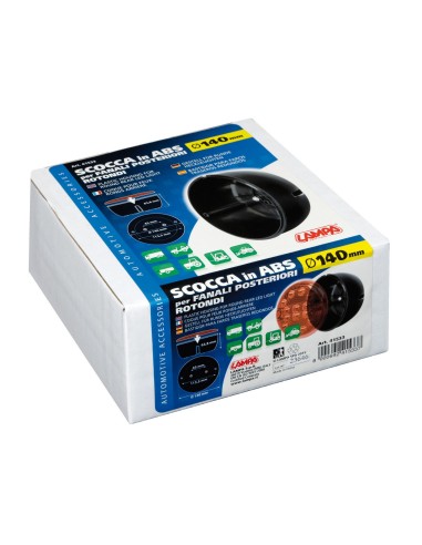BASE IN PLASTICA PER SERIE FANALI ROTONDI 41533 LAMPA