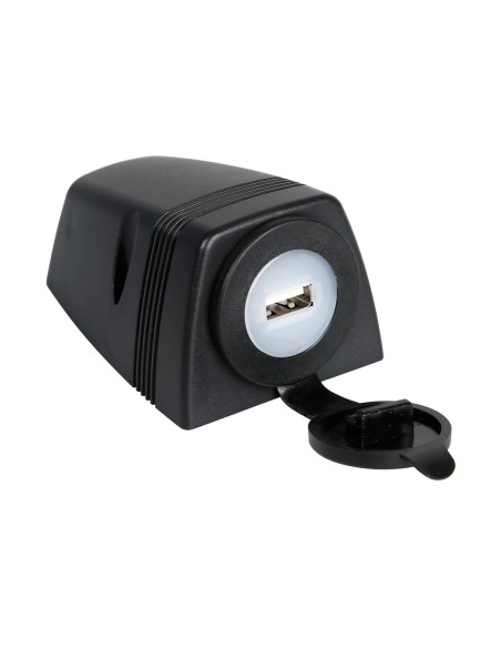 ALLOGGIAMENTO SINGOLO PER PRESE SERIE EXT 39008 LAMPA