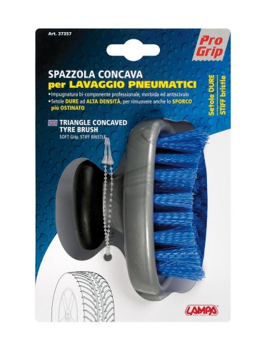 SPAZZOLA CONCAVA X LAVAGGIO PNEUM. E RUOTE SERIE P
