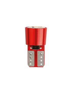 12V Led series - 6 Led SMD - (T10) - W2,1x9,5d - 2 pz  - Scatola - Bianco - Doppia polarità - Resistenza incorporata 2