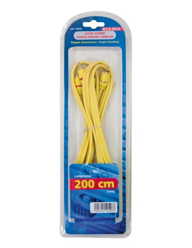 Cavo audio, RCA-RCA - 200 cm