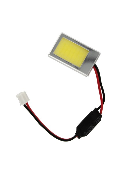 12/24V Mega-Led - Pannello COB 18 chips - 28x18 mm - 2,8W - 1 pz  - D/Blister - Bianco