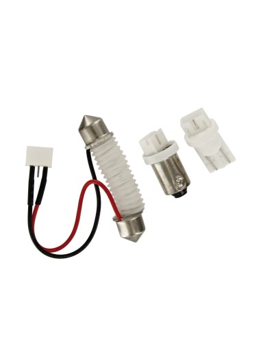12/24V Mega-Led - Pannello COB 18 chips - 28x18 mm - 2,8W - 1 pz  - D/Blister - Bianco