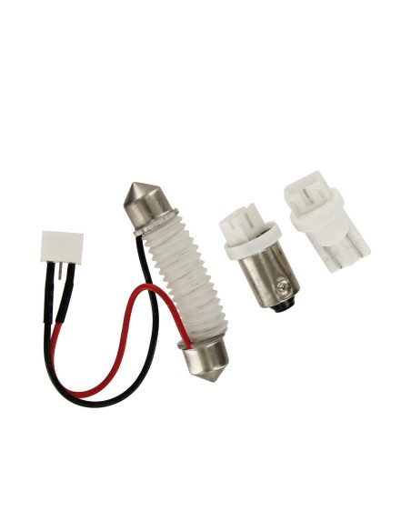 12/24V Mega-Led - Pannello COB 18 chips - 28x18 mm - 2,8W - 1 pz  - D/Blister - Bianco
