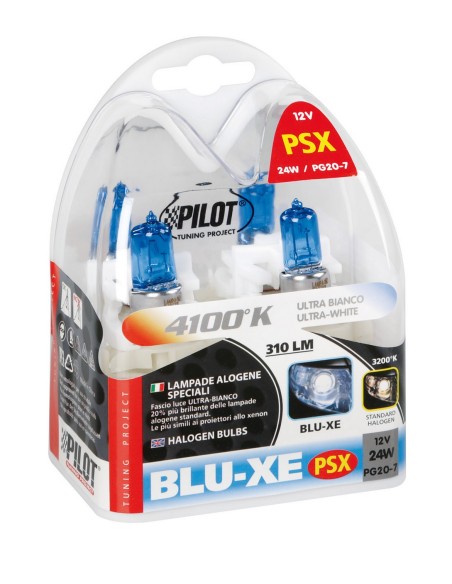 LAMPADINE PSX24W 12V24W BLUE-XE (PG20/7) - 2 PEZZI