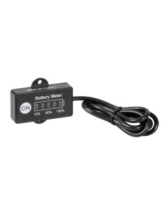 Indicatore di carica a Led per batteria, 12V