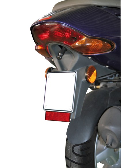 Supporto per catarifrangente targa ciclomotori