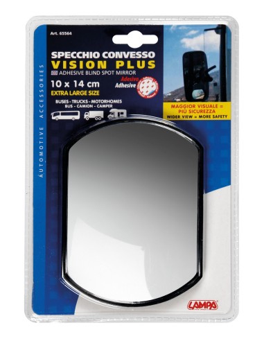 SPECCHIETTO CONVESSO 14X10CM VISION PLUS