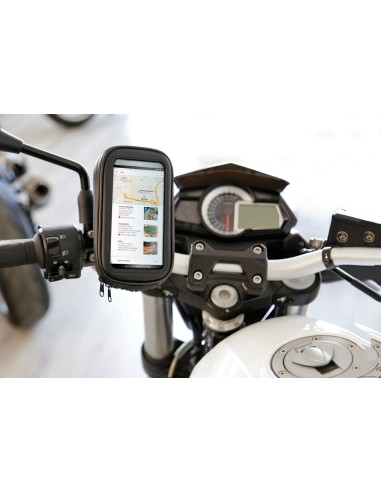 PORTA PDA MOTO/CICLO ATTACCO FASCETTA