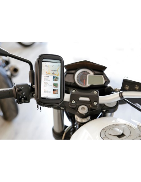 PORTA PDA MOTO/CICLO ATTACCO FASCETTA