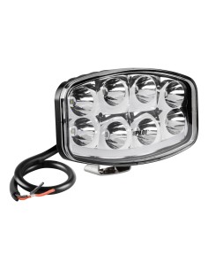 FARO AUSILIARIO OVALE A LED CON STRISCIA CURVA NEO