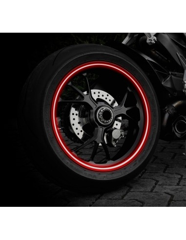 WHEEL STRIPE ROSSO RIFRANGEN TE CON APPLICATORE 7