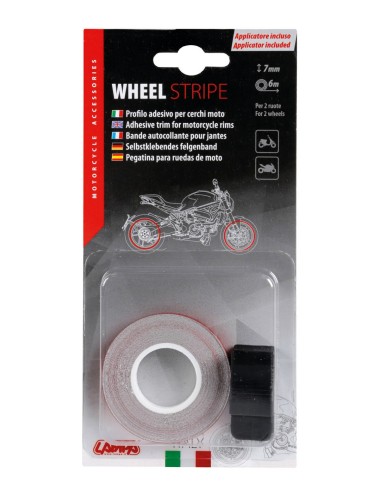 WHEEL STRIPE ROSSO RIFRANGEN TE CON APPLICATORE 7