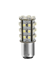 24V Hyper-Led 39 - 39 SMD x 1 chips - (P21/5W) - BAY15d - 1 pz  - Scatola - Bianco - Doppia polarità
