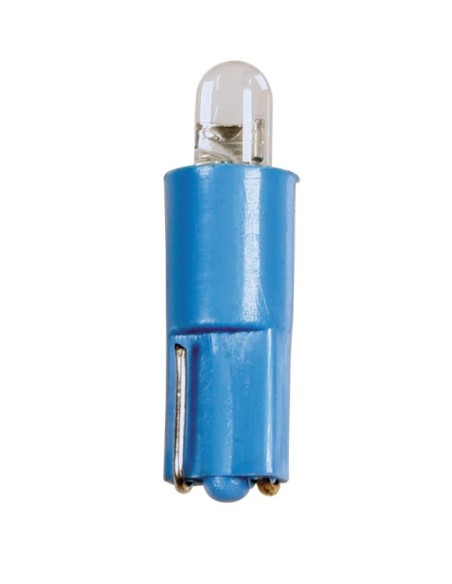 24V Kit Lampade cruscotto Led 1 Led - (T3) - W2x4,6d - 5 pz  - D/Blister - Bianco