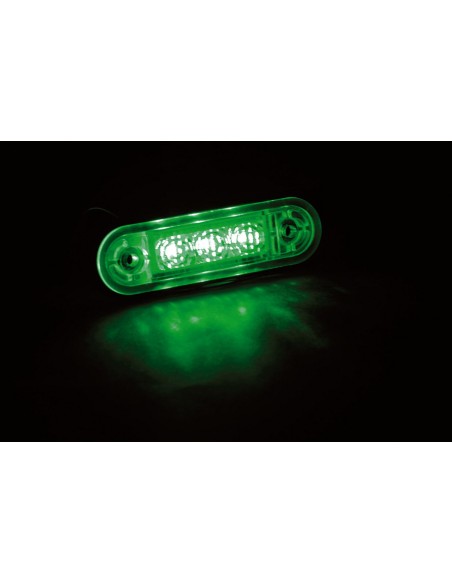 LUCE DA INCASSO A 3 LED SMD VERDEV-3