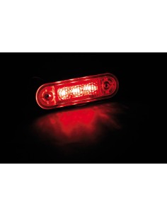 LUCE DA INCASSO A 3 LED SMD ROSSOR17 24V 2