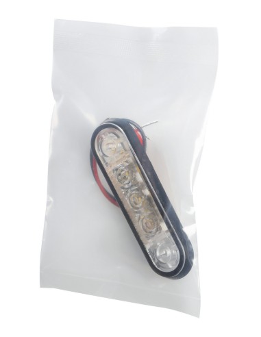 LUCE DA INCASSO A 3 LED SMD AMBRA S13 S/BLISTER