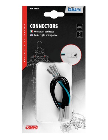 Connettori per indicatori di direzione, 2 pz - compatibile per - Yamaha