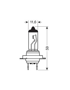 LAMPADINA H7 24V 002558100000 MAGNETI MARELLI 2