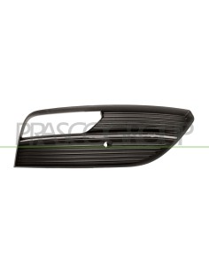 GRIGLIA DX PARAURTI NERA-CON SEDE FENDI-CON MODANATURA CROMATA AUDI - A3 - MOD. 09/12 - AD3242125 PRASCO