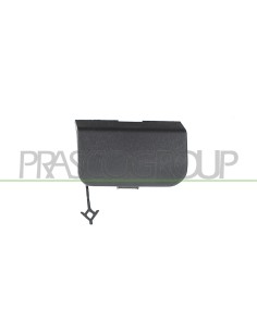 TAPPO COPRI GANCIO TRAINO PARAURTI POSTERIORE NERO GOFFRATO
