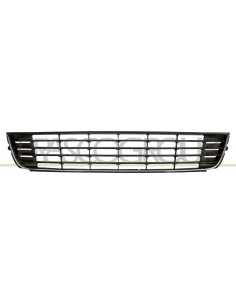GRIGLIA PARAURTI ANTERIORE CENTRALE NERA CON MODANATURA CROMATA VOLKSWAGEN TOURAN Mod. 09-10 - 03-15